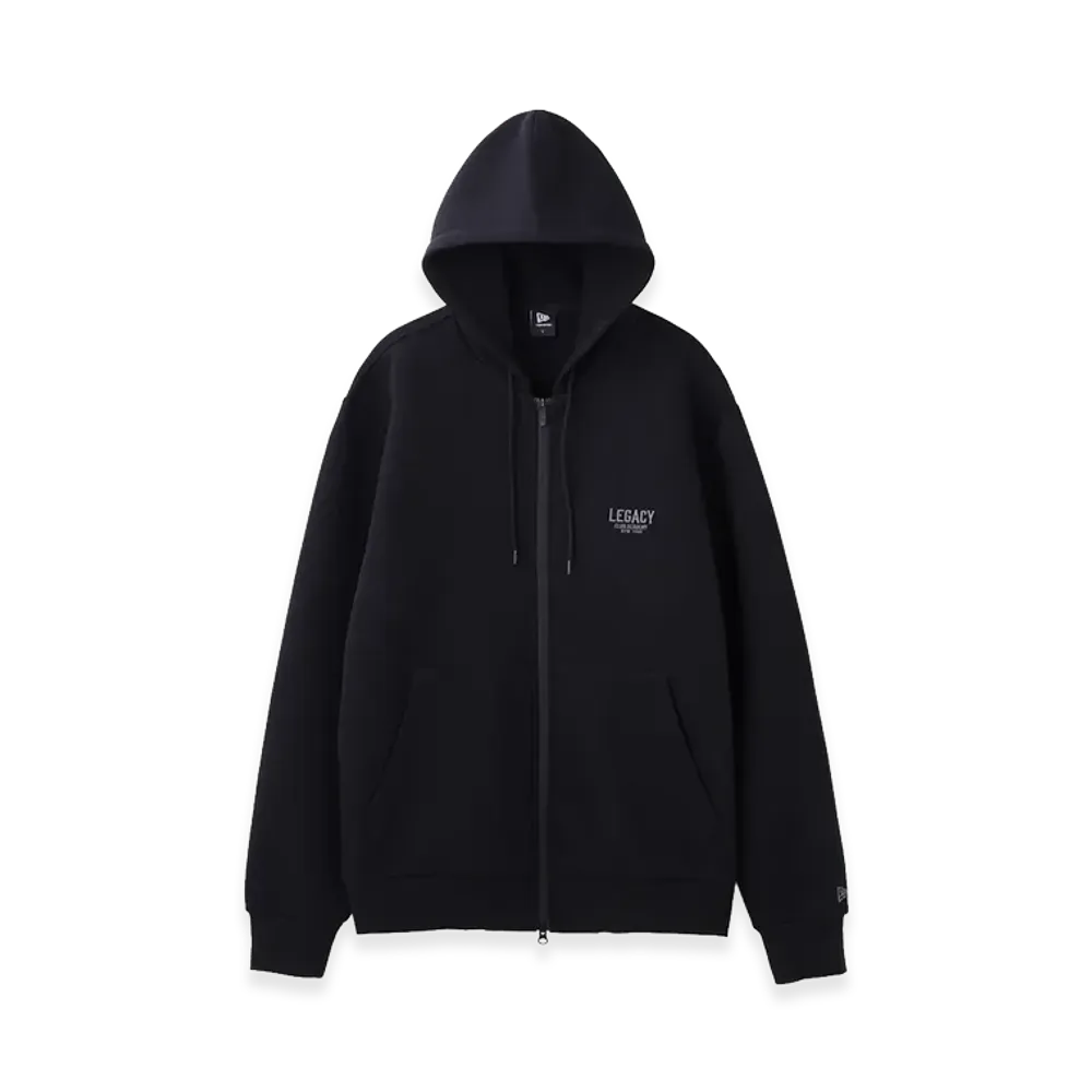 NEW ERA The Legacy Club Academy Tech Sweat Full Zip Hoodie "Black"