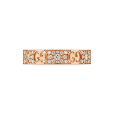 GUCCI Icon Stardust Detail 18K Ring