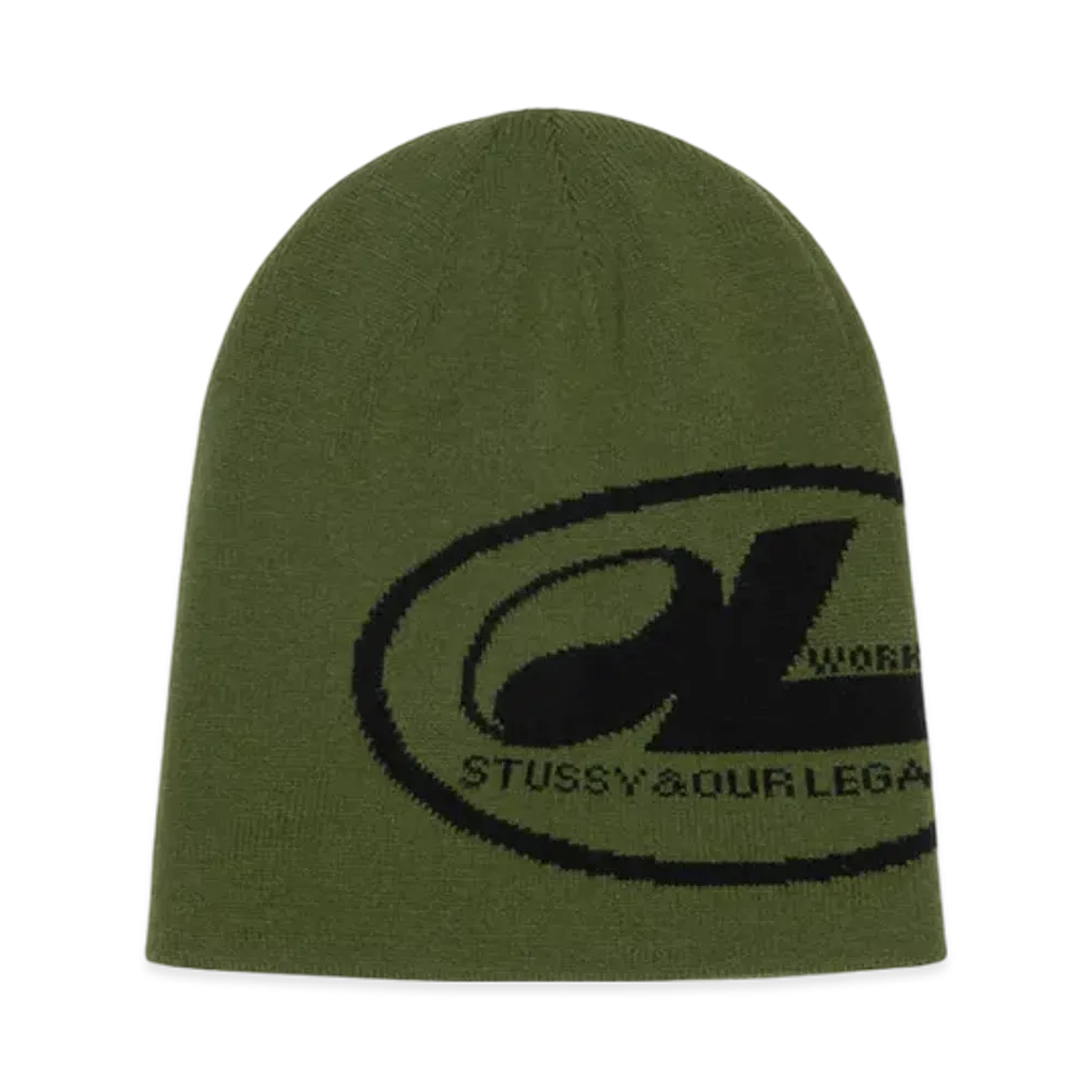 Stussy x Our Legacy Work Shop Oval Skullcap "Army"