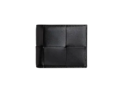 Bottega Veneta Bifold Wallet With Coin Purse "Black"