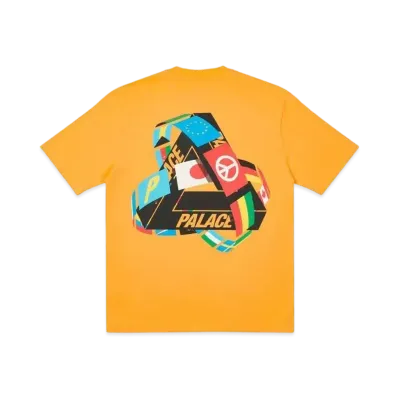 PALACE Tri-Flag T-Shirt "Orange"
