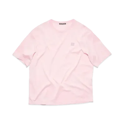 Acne Studios Crew Neck T-Shirt Relaxed Fit "Light Pink"
