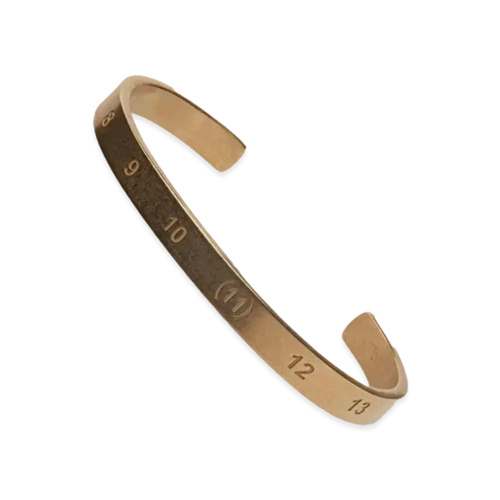 Maison Margiela Numerical Cuff "Gold"