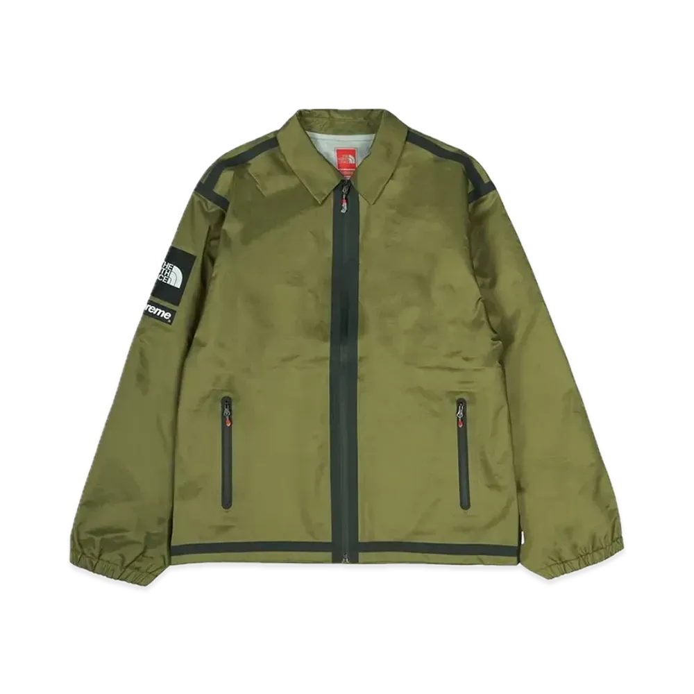 Supreme x The North Face Summit Series Outer Tape Seam Coaches Jacket "Olive"