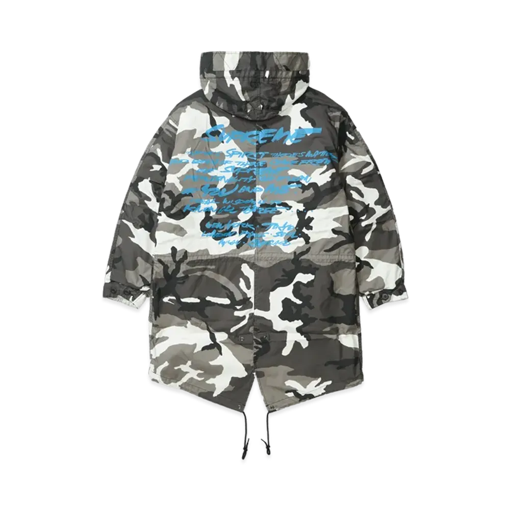 Supreme Futura Fishtail Parka "Snow Camo"
