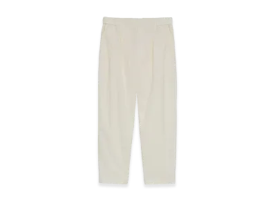 GDC x is-ness Tuck Pants "White"