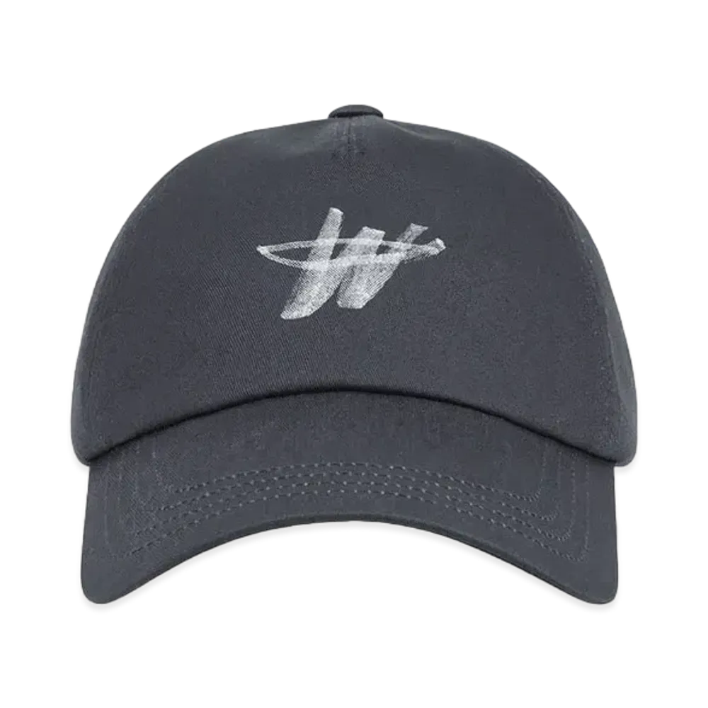 WE11DONE WD One Logo Cap "Charcoal"