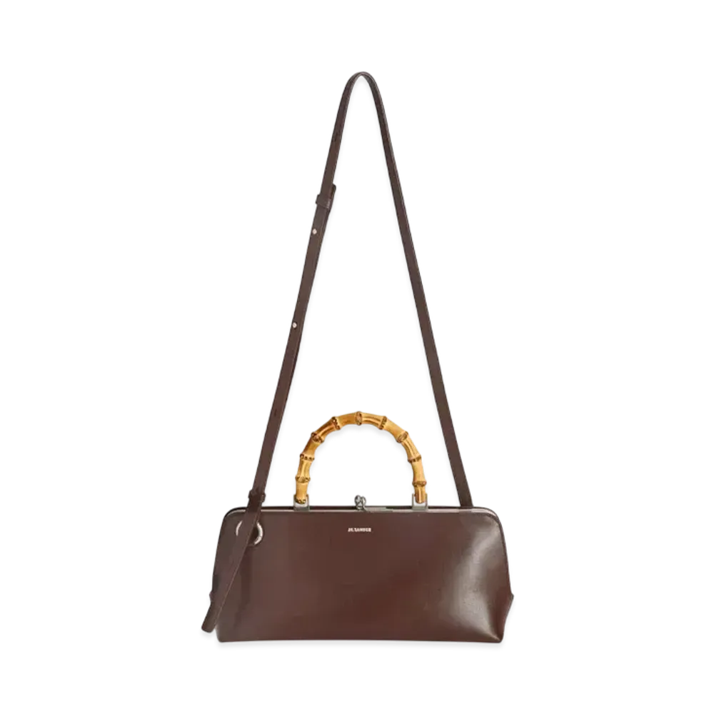 Jil Sander Goji Bamboo Small "Dark Earth"