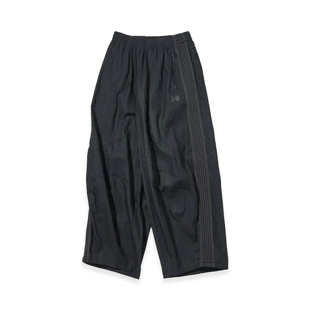 NEEDLES x FREAK’S STORE Exclusive H.D.TrackPant - 6oz Denim "Black Base/Charcoal"