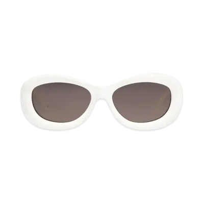 Courreges Rave Sunglasses "Heritage White"