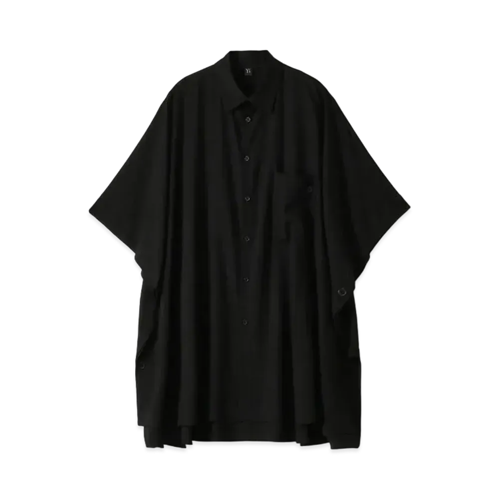 Yohji Yamamoto Y's 80/2 Ry BROAD TA-PONCHO B "Black"