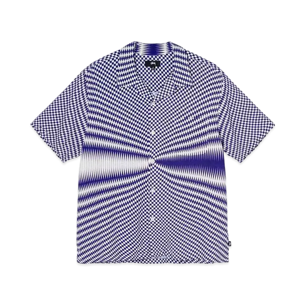 Stussy PSYCHEDELIC CHECK SHIRT "Blue"