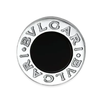 BVLGARI Bvlgari Bvlgari Single Earring Onyx "Black/White Gold"