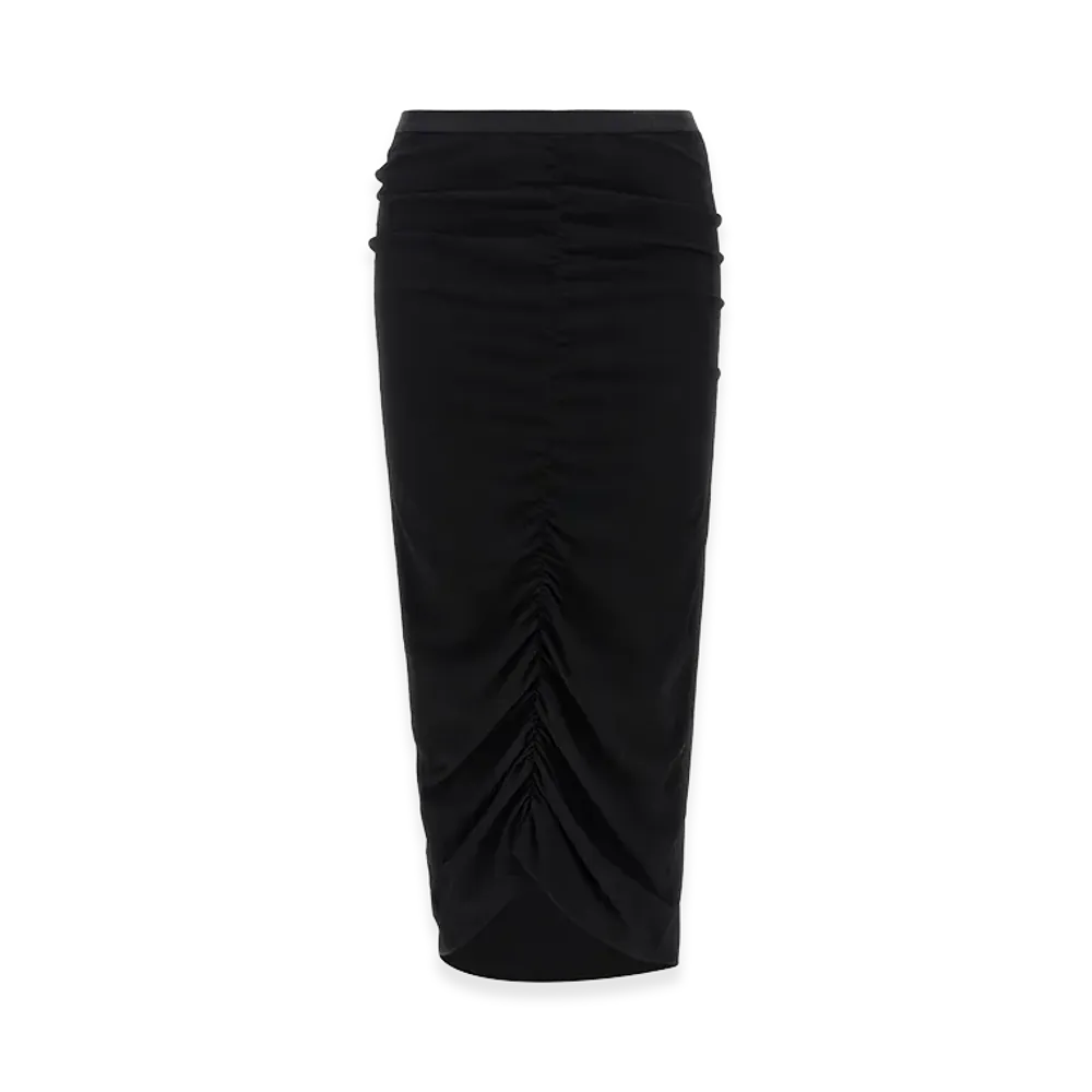 Valentino Garavani Women's Draped Skirt "Black"