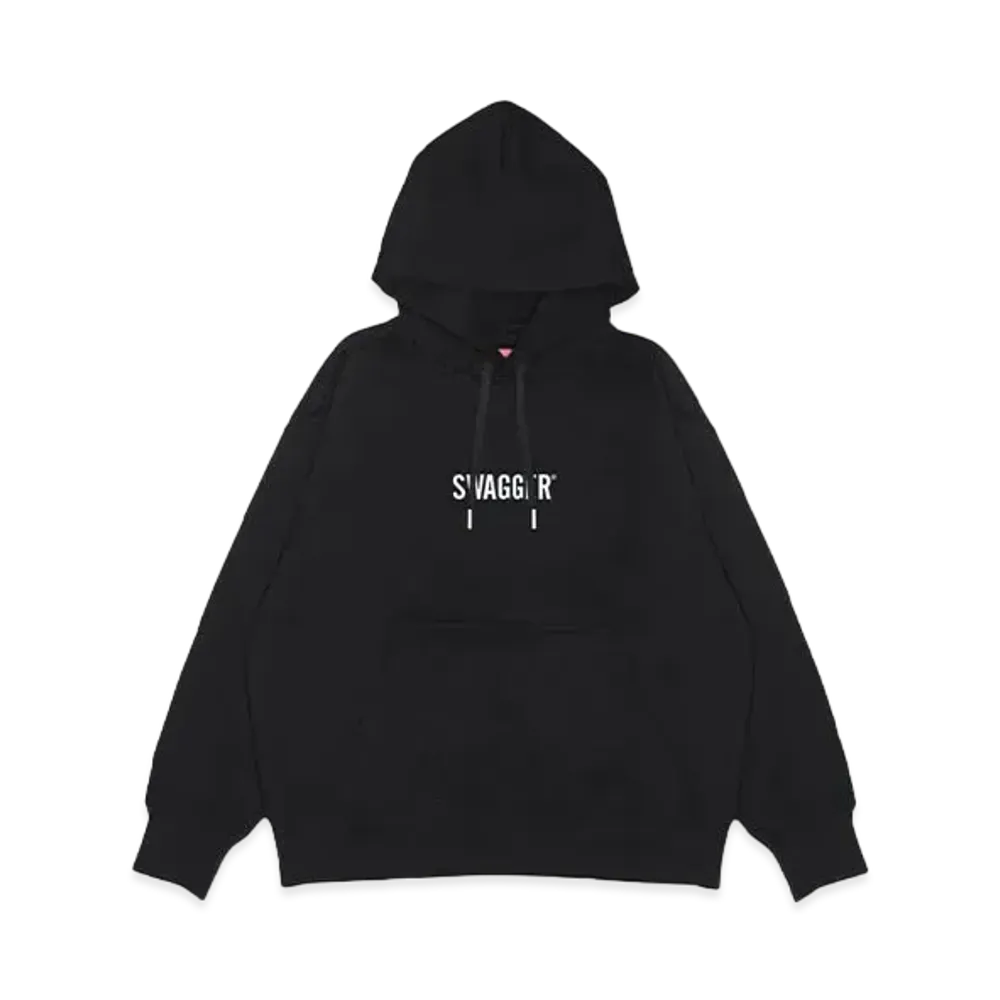 SWAGGER SWAGGER LOGO PULL HOODIE "BLACK"