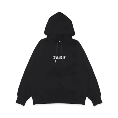 SWAGGER SWAGGER LOGO PULL HOODIE "BLACK"