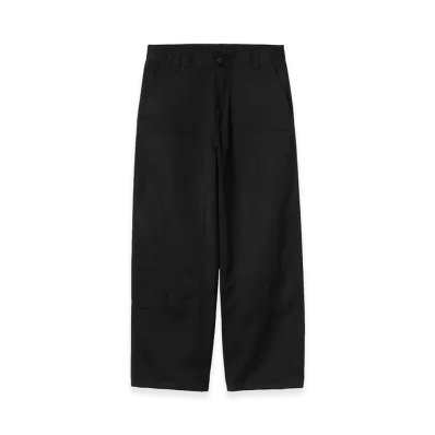 Carhartt WIP Brady Double Knee Chino Pant "Black(Rinsed)"