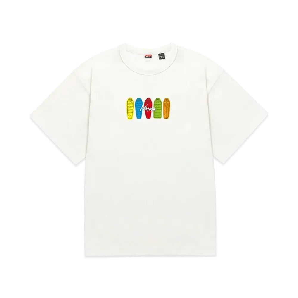 NANGA Eco Hybrid Tee (SB PT) "White"