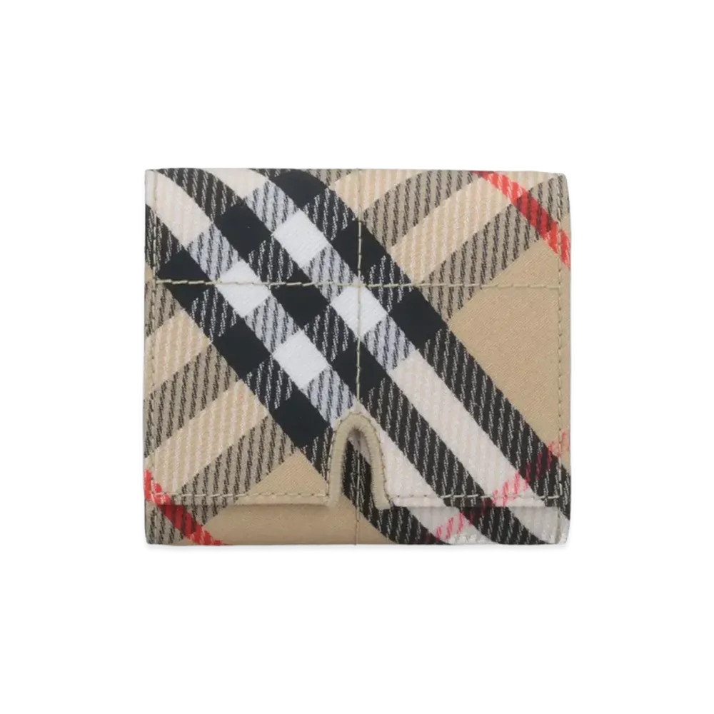 Burberry Women's Wallets "Checked/Beige"