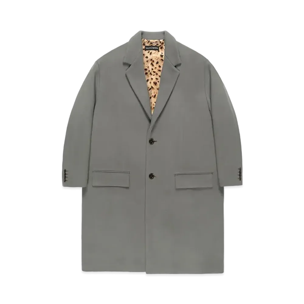WACKO MARIA Chesterfield Coat "Gray"