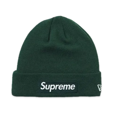 Supreme Box Logo Beanie "Green" (18FW)