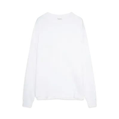 Walk In Paris Signature long-sleeves white tee "WHITE"
