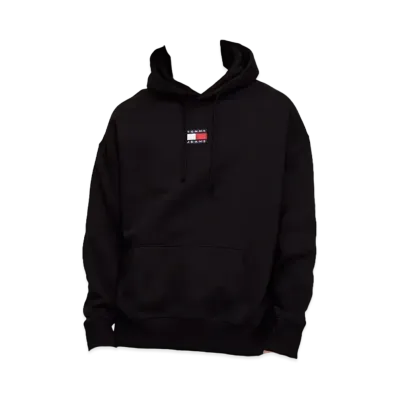 TOMMY HILFIGER TJM Tommy Badge Hoodie "Black"