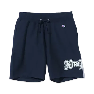 XLARGE x Champion Reversible Weave Sweat Shorts "Navy"
