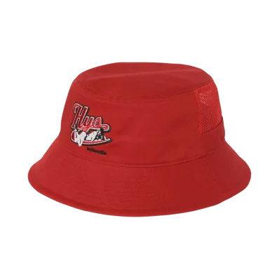 HYSTERIC GLAMOUR Authentic Embroidery Bucket Hat "Red"