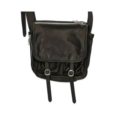 Chrome Hearts Tiny Gunslinger Strap Leather Shoulder Bag "Black"