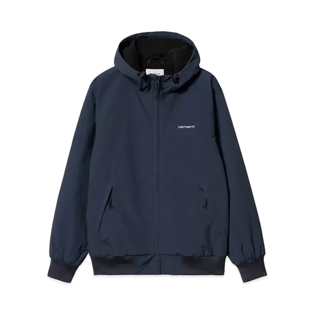 Carhartt WIP Hooded Sail Jacket "Air Force Blue/White"