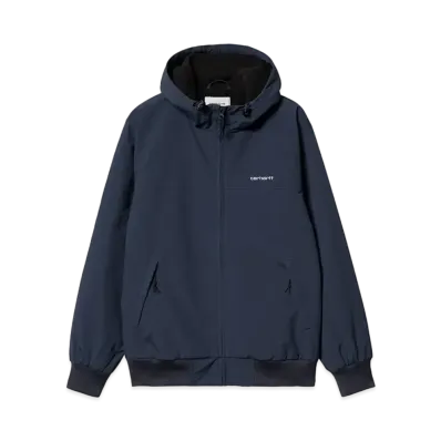 Carhartt WIP Hooded Sail Jacket "Air Force Blue/White"