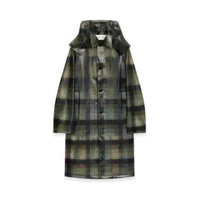 DRIES VAN NOTEN Loose Fit Mac "Khaki"