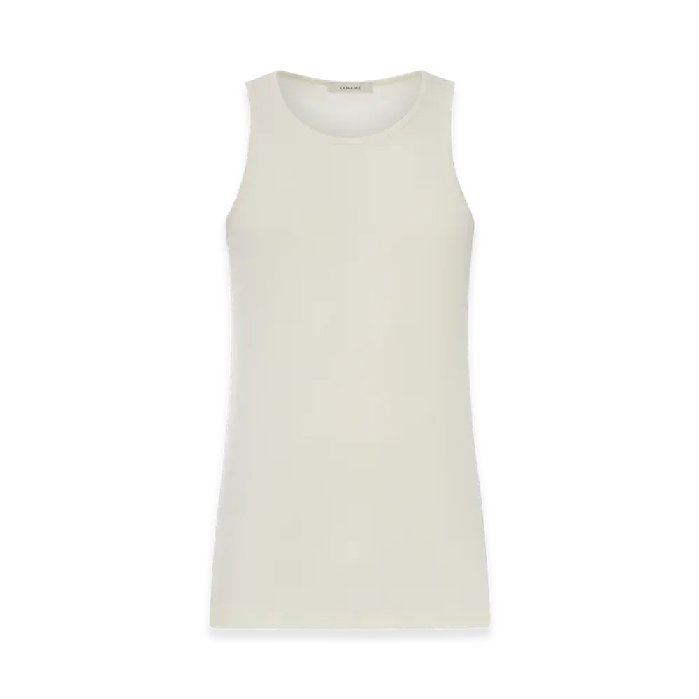 LEMAIRE Cotton Tank Top "Nude/Neutrals"