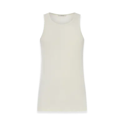 LEMAIRE Cotton Tank Top "Nude/Neutrals"