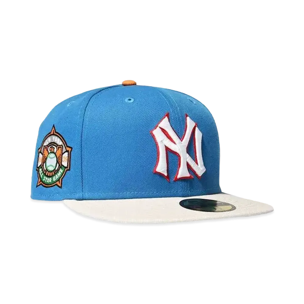 NEW ERA NEWYORK YANKEES 59FIFTY ASG 1939 JUNKIES PACK "RAIN BLUE"