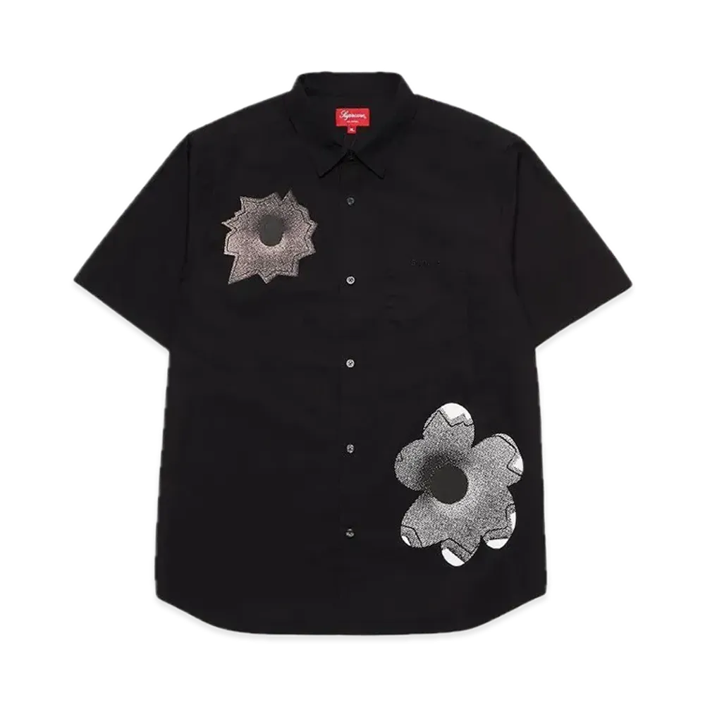 Supreme Nate Lowman S/S Shirt "Black"