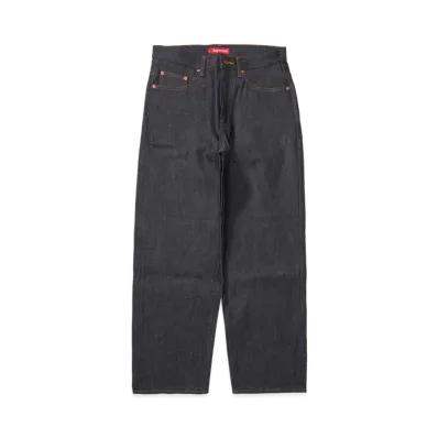 Supreme Baggy Selvedge Jean (26SS) "Rigid Indigo"
