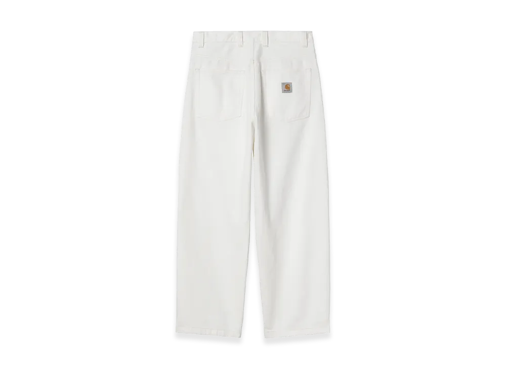 Carhartt WIP Brandon Pant "White/Rinsed"