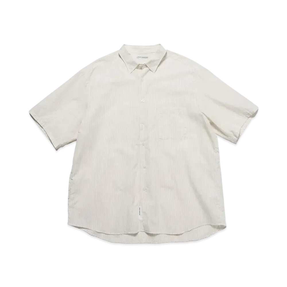 uniform experiment Stripe S/S Shirt "White"