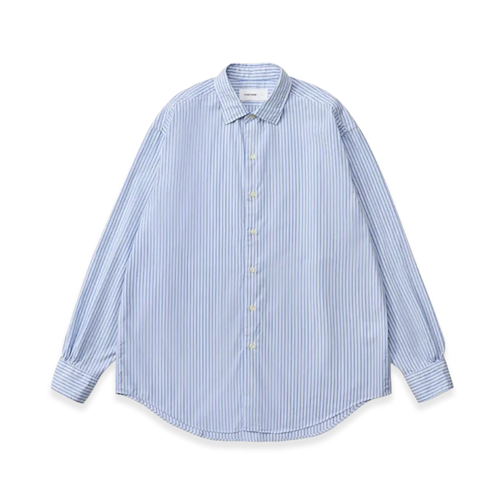 everyone Wide Spread Collar Shirt "Stripe"