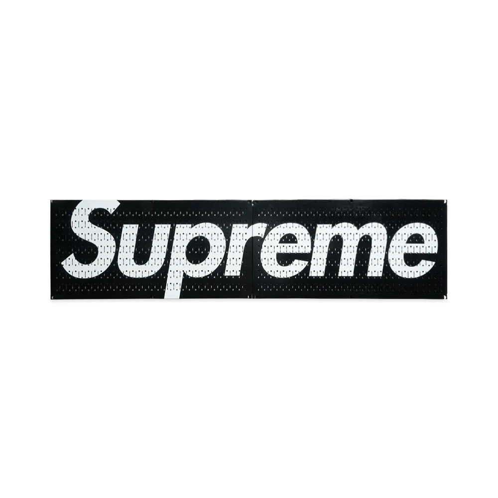 Supreme x Wall Control Pegboard Panel (Set of 2) "Black"