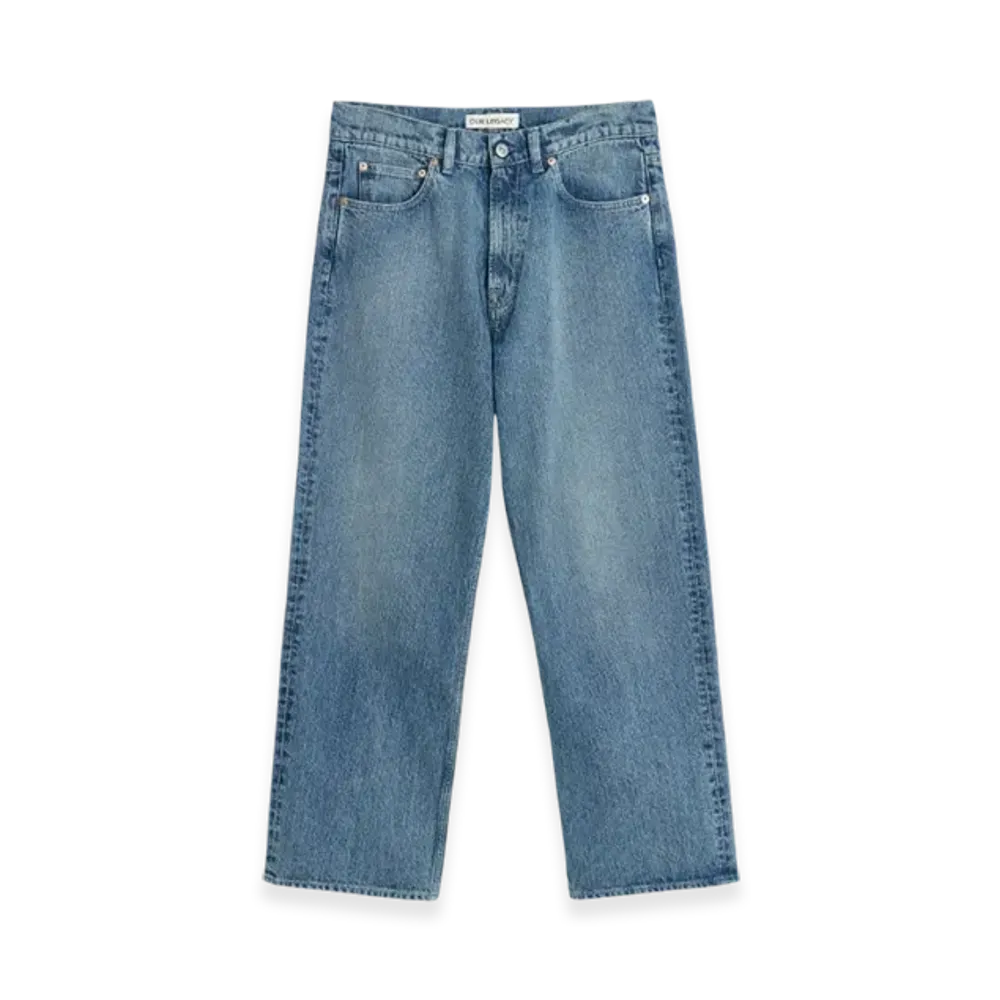 OUR LEGACY Third Cut Chain Twill "Dream Blue"