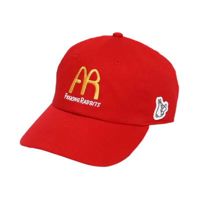FR2 FRLOGO Six Panel Cap "Red"
