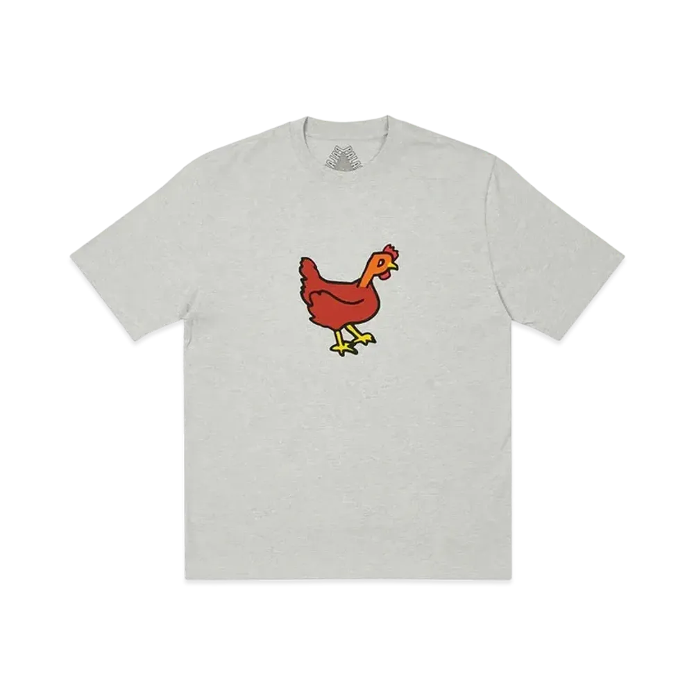 PALACE CLUCKING T-SHIRT "Grey Marl"