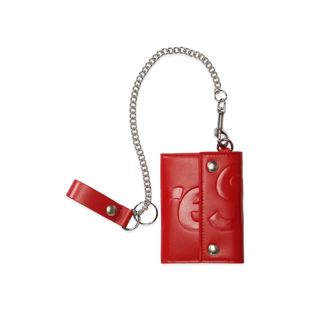 Supreme Leather Chain Wallet (25FW) 