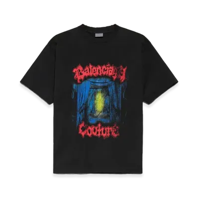 BALENCIAGA Salon De Couture T-Shirt Medium Fit "Black"