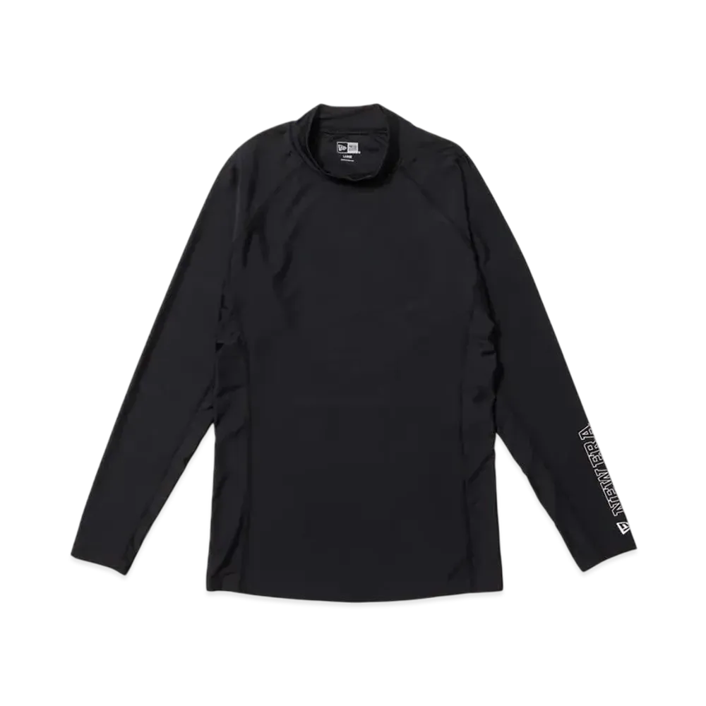 NEW ERA Golf Long Sleeve Mid-Neck Undershirt "Black"