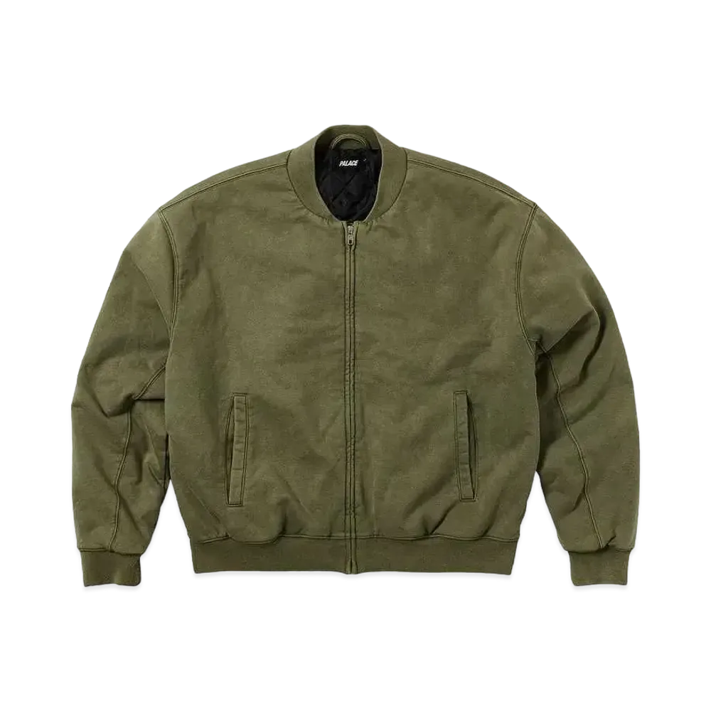 PALACE Wash Out Bomber Jacket "The Deep Green"