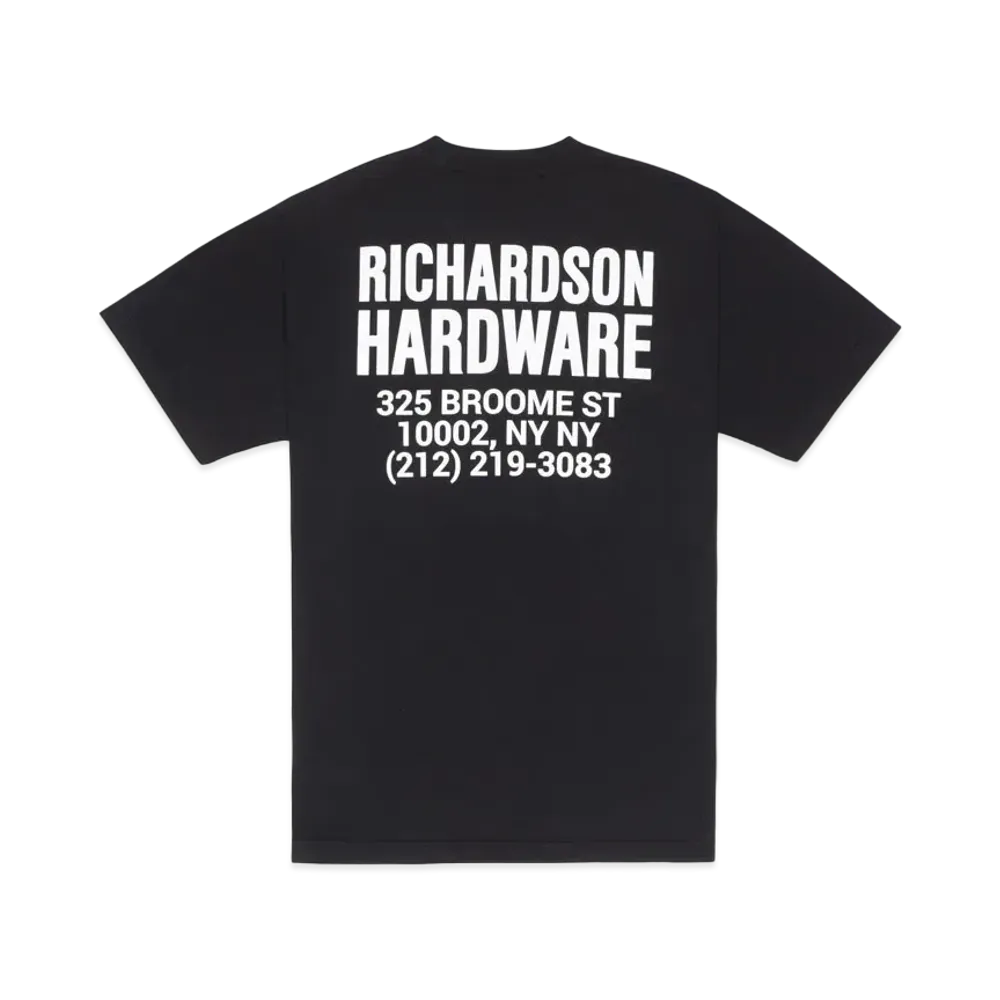 Richardson HARDWARE NEW YORK T-SHIRT "Black"